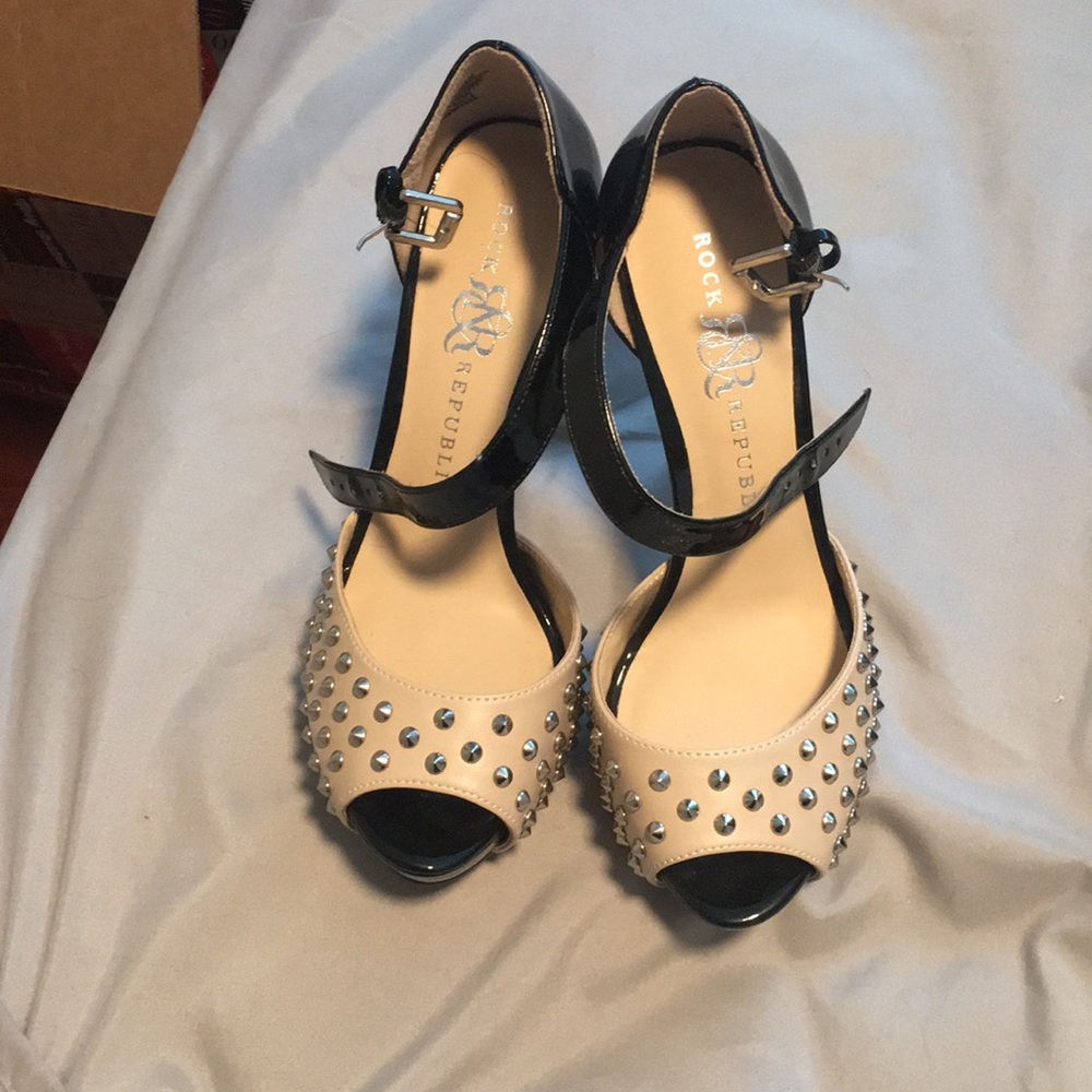 Rock republic studded heels